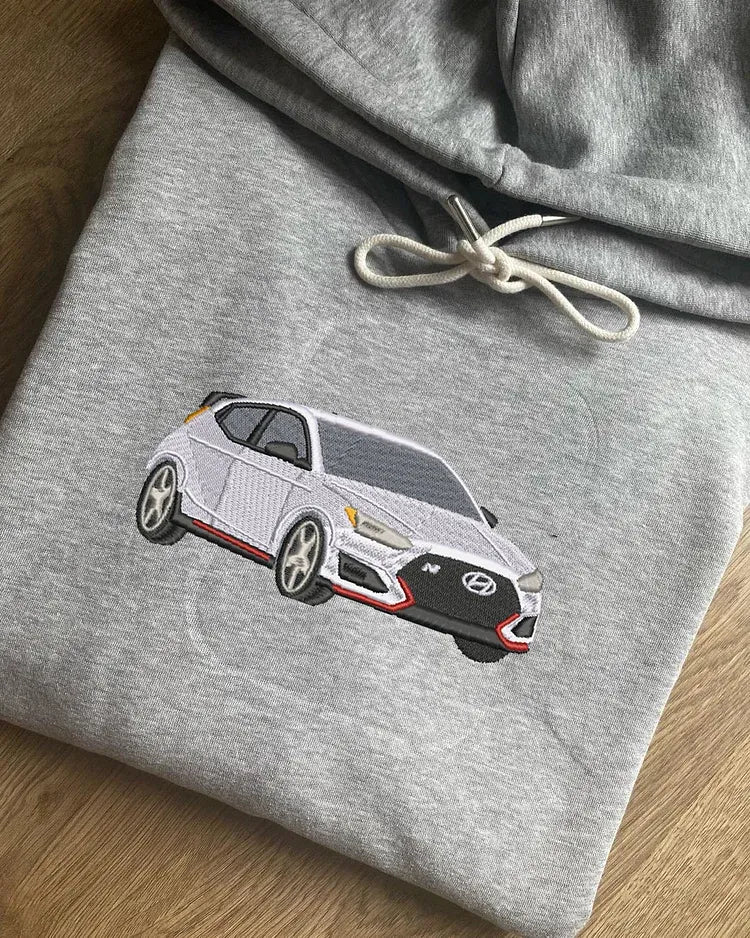✨50% Off✨カスタムカー写真刺繍Tシャツ・パーカー(2 点購入で送料無料)