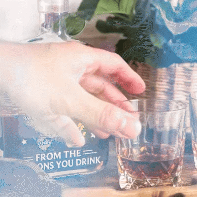 🥃お父さんへ🥃パーソナライズされたカスタムウイスキーボトル
