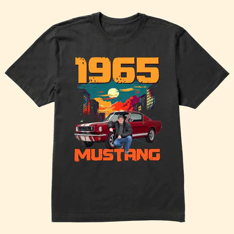 カーヴィンテージTシャツ - パーソナライズされたフォトシャツ
