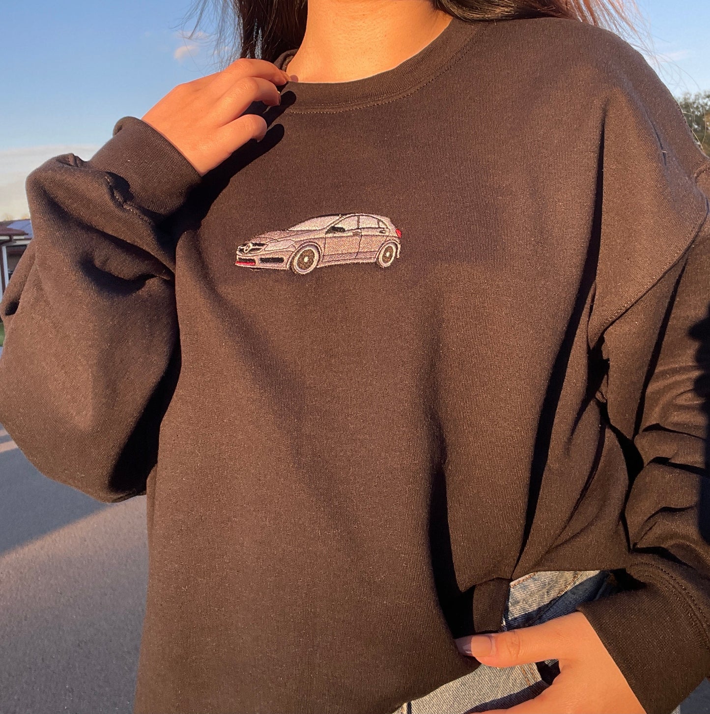 ✨50% Off✨カスタムカー写真刺繍Tシャツ・パーカー(2 点購入で送料無料)