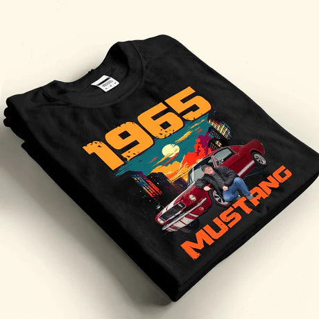カーヴィンテージTシャツ - パーソナライズされたフォトシャツ