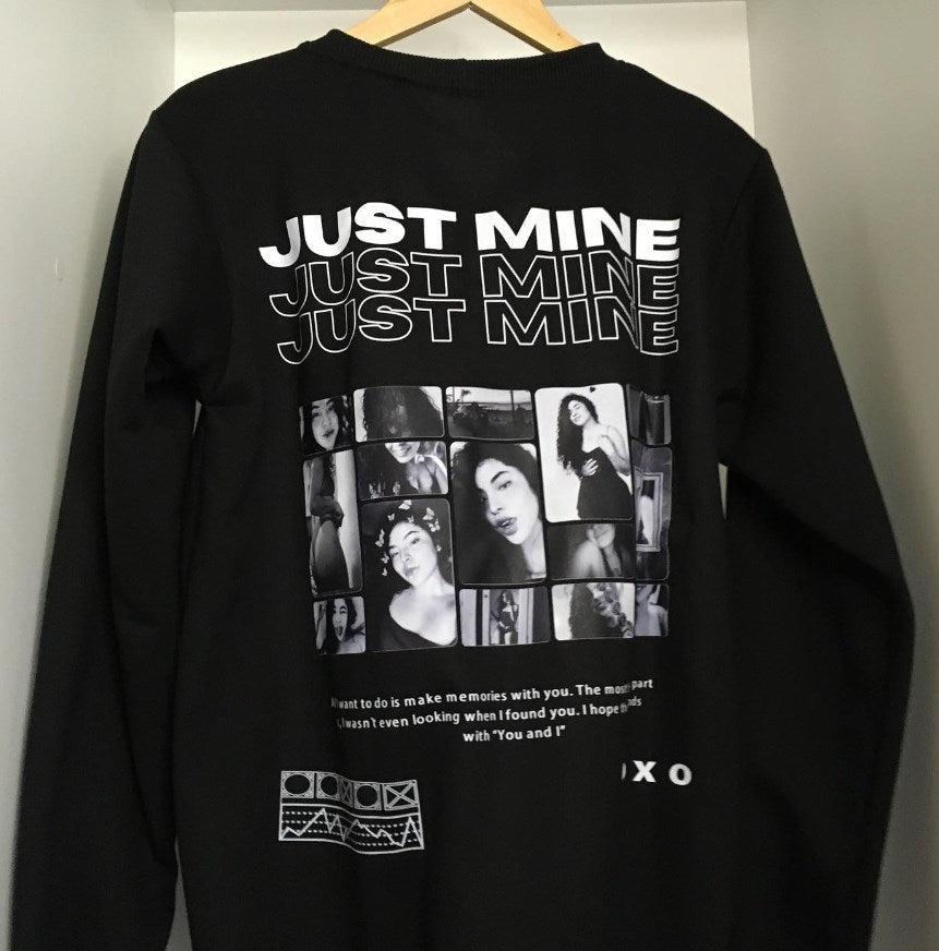 ONLY YOU カスタム写真Tシャツ|ユニークなペアギフト|バレンタインデーの特別な思い出に