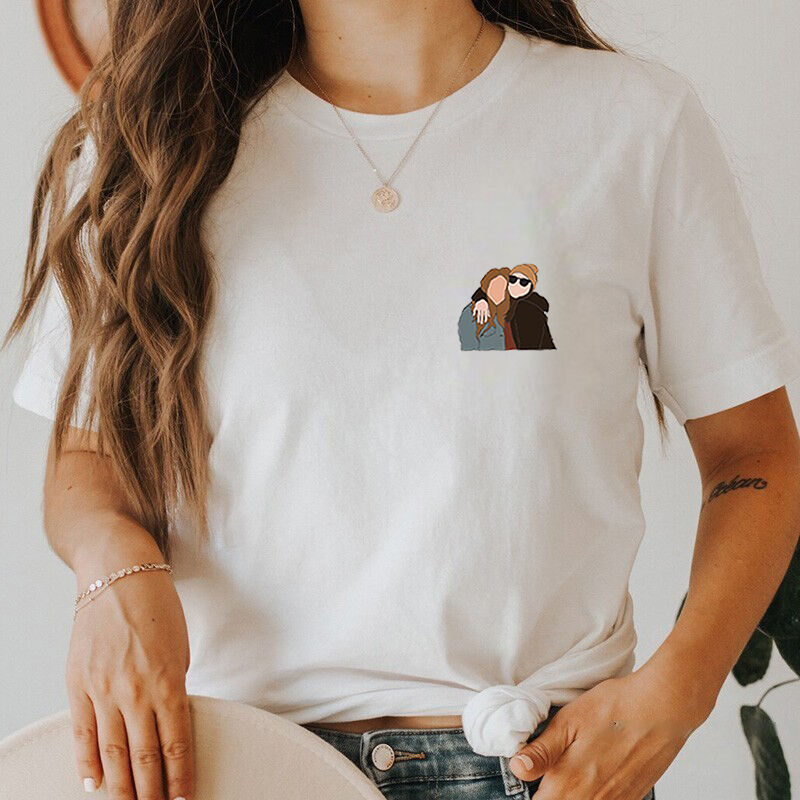 オリジナル 名前 ロゴ 写真 刺繍 Tシャツ