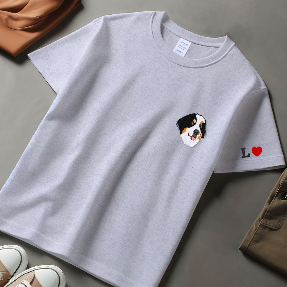 オリジナル 猫 犬 ペット 名前 写真 刺繍 スウェット トレーナー