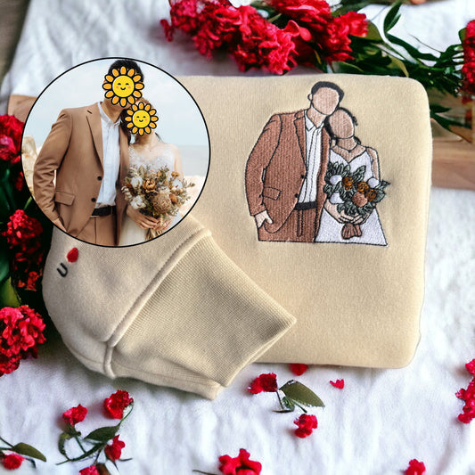 ❤️🔥(ベストセラー)オリジナル ローマ字 文字 写真 刺繍 パーカー フーディー
