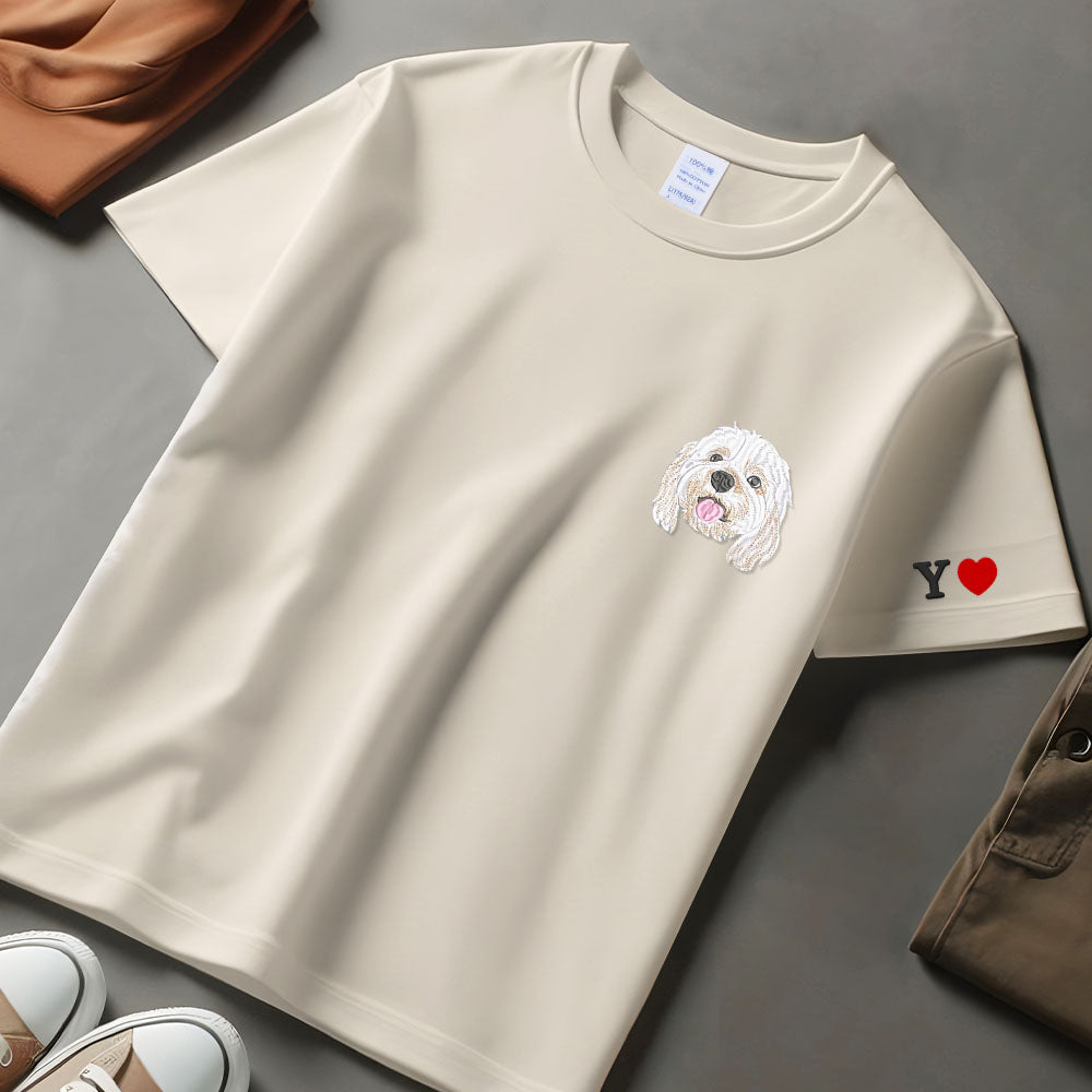 オリジナル 猫 犬 ペット 名前 写真 刺繍 スウェット トレーナー