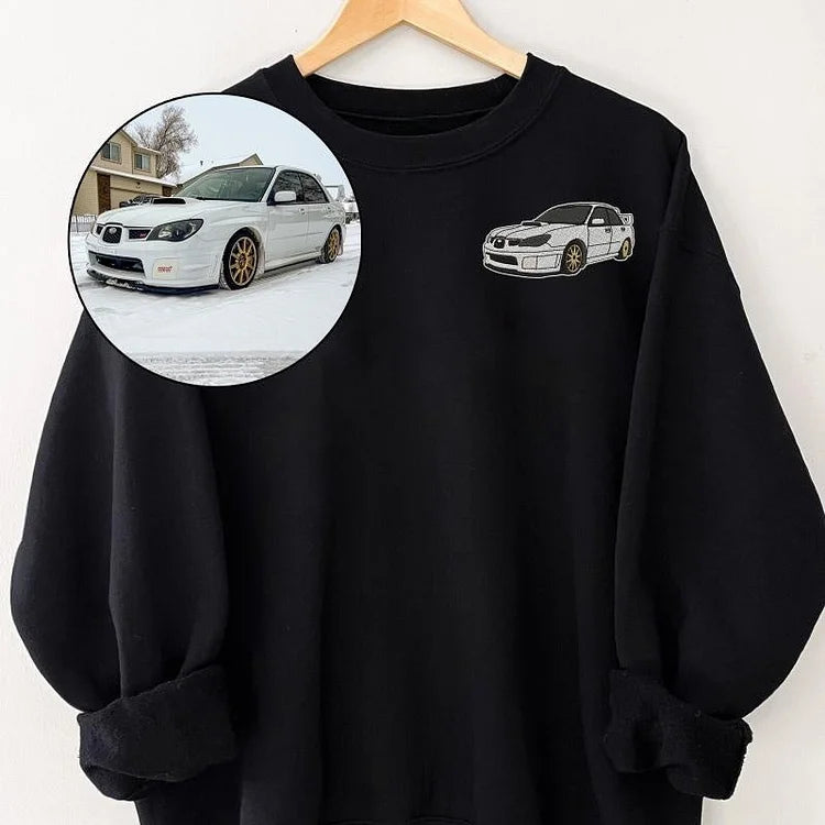 ✨50% Off✨カスタムカー写真刺繍Tシャツ・パーカー(2 点購入で送料無料)