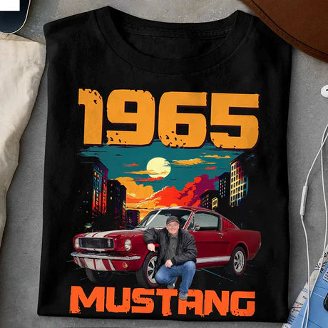 カーヴィンテージTシャツ - パーソナライズされたフォトシャツ