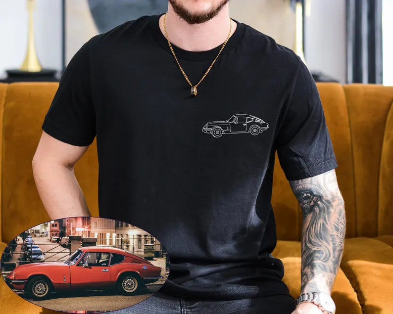 ✨飛ぶように売れる✨カスタムカー写真刺繍Tシャツ・パーカー(2 点購入で送料無料)