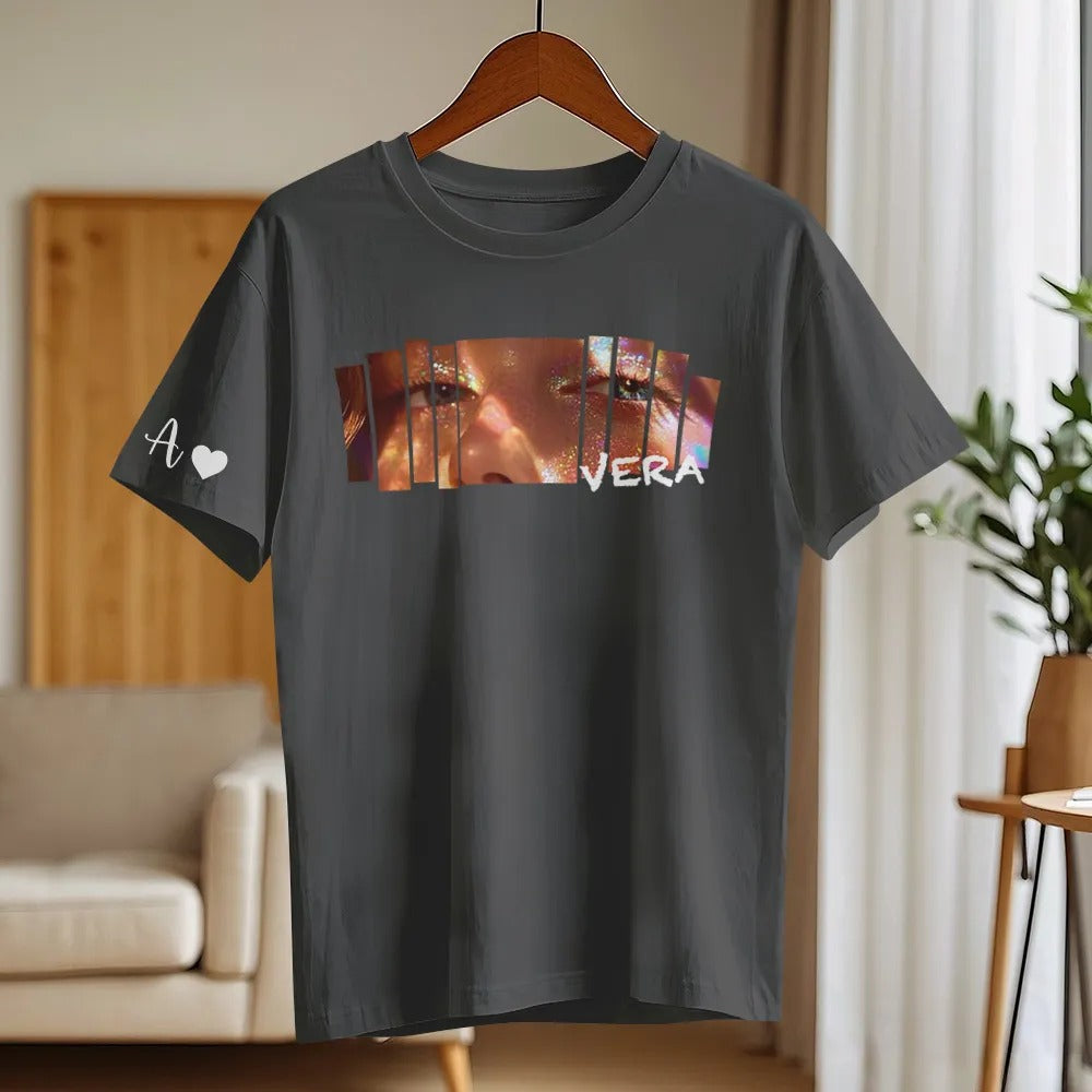 大切な人の瞳プリントTシャツ/スウェット/パーカー - 見つめ合うだけで伝わる想い