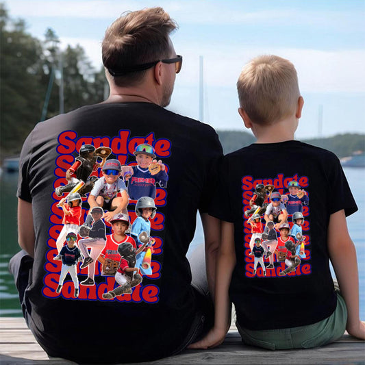 あの一瞬を永遠に｜スポーツシーン写真カスタムTシャツ・スウェット・パーカー｜試合・引退・優勝の特別ギフトに