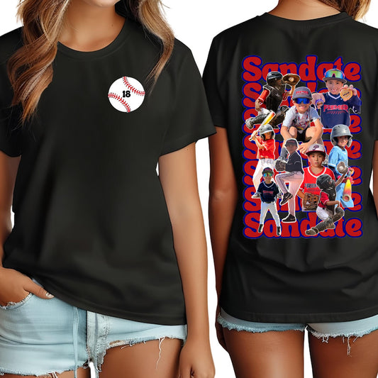あの一瞬を永遠に｜スポーツシーン写真カスタムTシャツ・スウェット・パーカー｜試合・引退・優勝の特別ギフトに