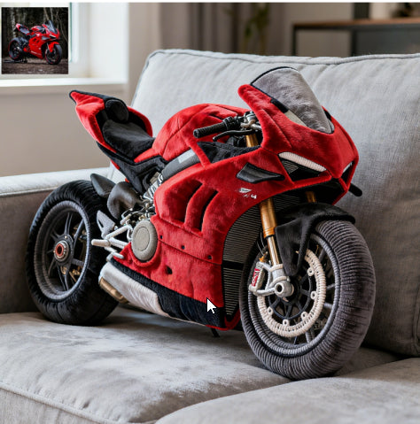 ✨ 夢の愛車を抱きしめよう：パーソナライズドカー枕 🚗