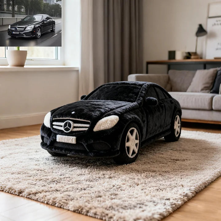 ✨ 夢の愛車を抱きしめよう：パーソナライズドカー枕 🚗