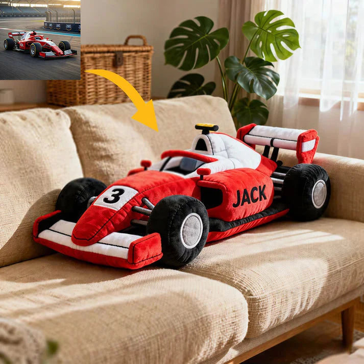 ✨ 夢の愛車を抱きしめよう：パーソナライズドカー枕 🚗