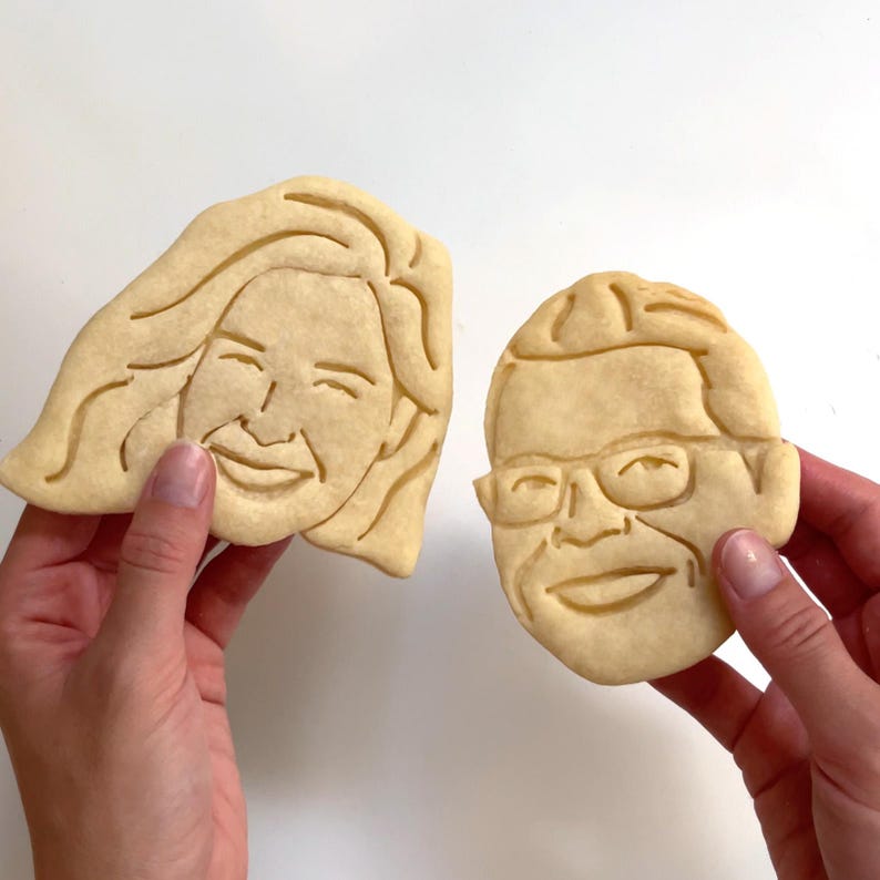 カスタムポートレートクッキーカッター